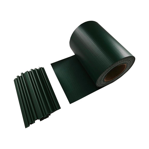 PVC Privacy Screen for Balcony and Garden 19x3500cm Green