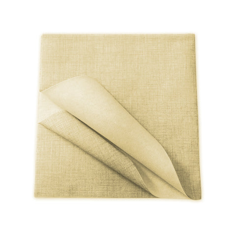 Set of 100 Disposable Ivory TNT Tablecloths 140x140cm