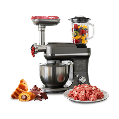 5-in-1 Multifunctional Planetary Mixer with 13 Complete Accessories and Powerful 1900W Motor