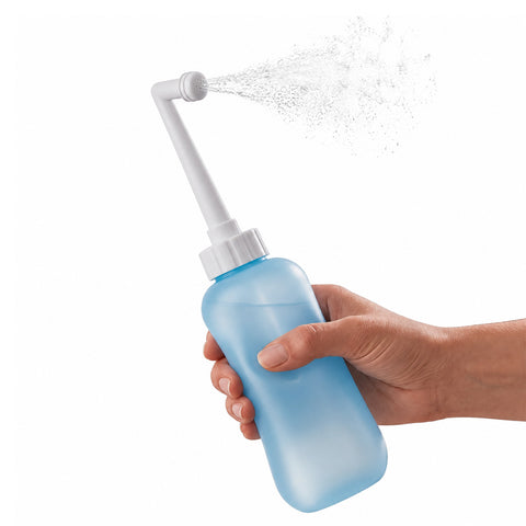 Postpartum Portable Bidet in EVA, 450ml with 60° Angled and Retractable Nozzle