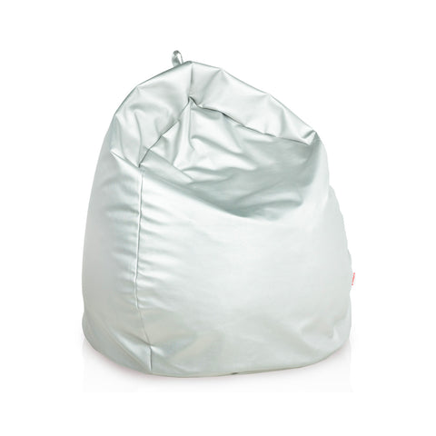 Nylon Bean Bag Chair 65x62cm White