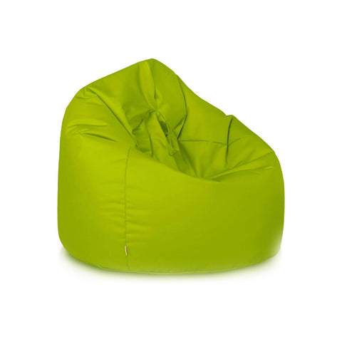 Nylon bean bag pouf 65x62cm Green