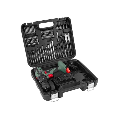 2-Speed Mechanical Drill Driver with Case and 79 Accessories, 1500 Mah