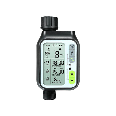 Digital irrigation controller with 3 modes and timer