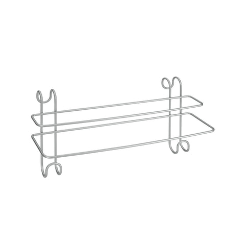 Double Towel Bar + Hooks 39x15x20cm