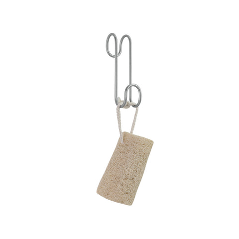 Double Hook for Silver Polytherm Heated Towel Rail