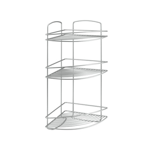 3-Tier Corner Shelf 22x22x53cm