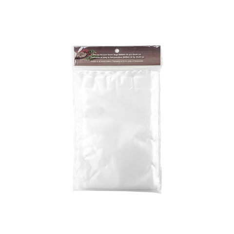 Pre-cut vacuum bags for food, set of 50, 20x30cm