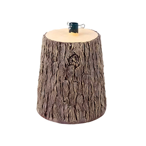 Trunk-Shaped Christmas Tree Stand 33x27xh55cm