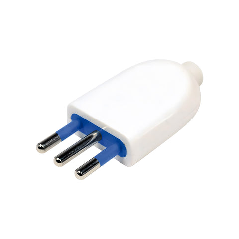 Mobile Plug with S11 Contacts 10a 2p+T White