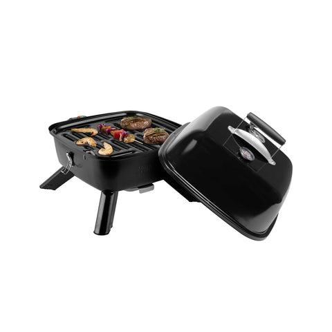 2000w portable 2-in-1 electric barbecue with removable grill