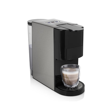 1450w 5-in-1 multi-capsule coffee machine with 180ml tank
