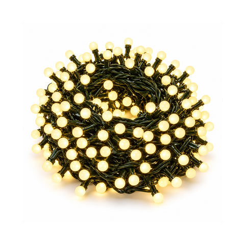 Cherry 500 LED Light Chain 12.5 m, 8 Light Effects, IP44