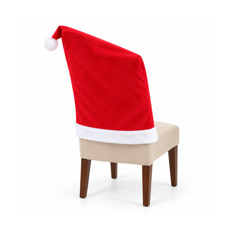 Christmas Chair Cover, Santa Hat, 50x60 cm