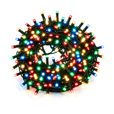 RGB Christmas lights with 240 LEDs, 19 m string with app and remote control