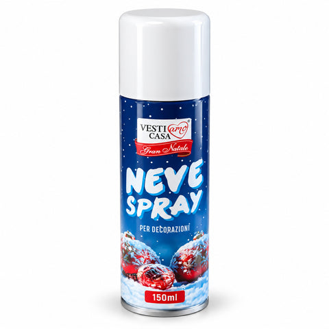 Spray Snow for Christmas Decorations 150 ml, Artificial Snow