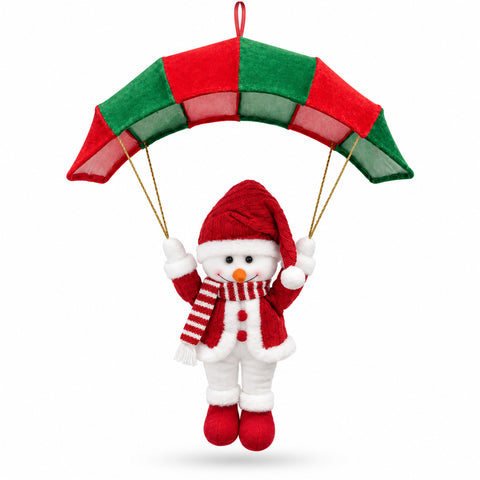 Hanging Christmas Parachute 80 cm with Christmas Character, 4 characters