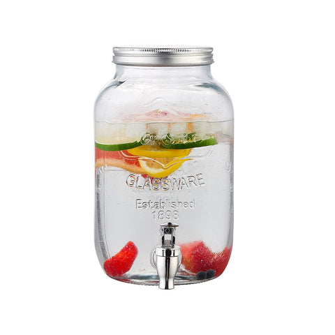 4l Glass Beverage Dispenser