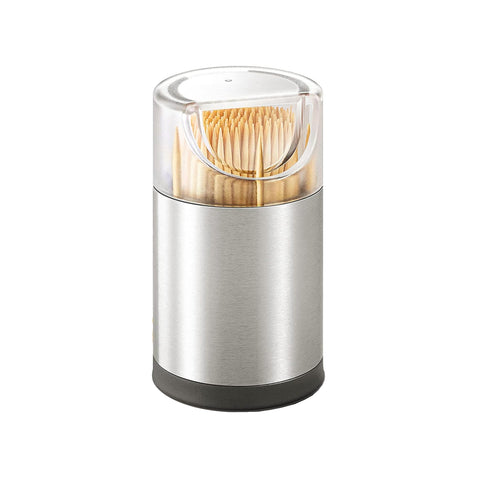 Stainless Steel and Plastic Toothpick Dispenser 4,5x8cm