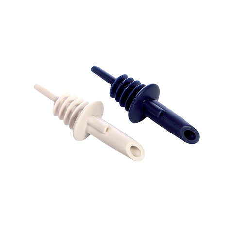 Set of 2 plastic pouring spouts