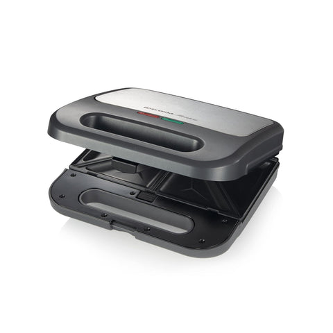 3-in-1 Electric Sandwich Maker for Toast, Sandwiches and Waffles 800w