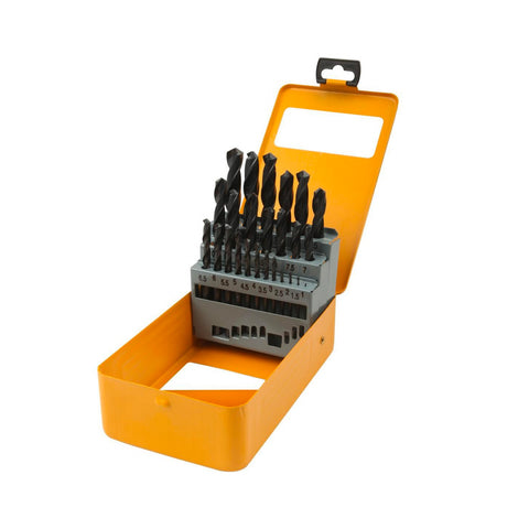 Set of 25 Drill Bits for Iron