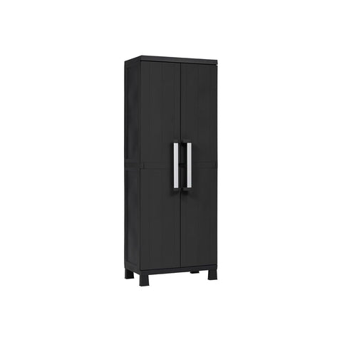 Tall Cabinet with 2 Doors and 4 Adjustable Shelves 37x65x173cm