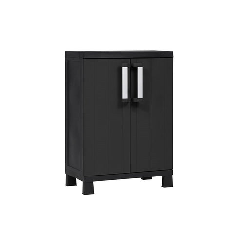 Low Cabinet with 2 Doors and 2 Adjustable Shelves 65x37x93cm