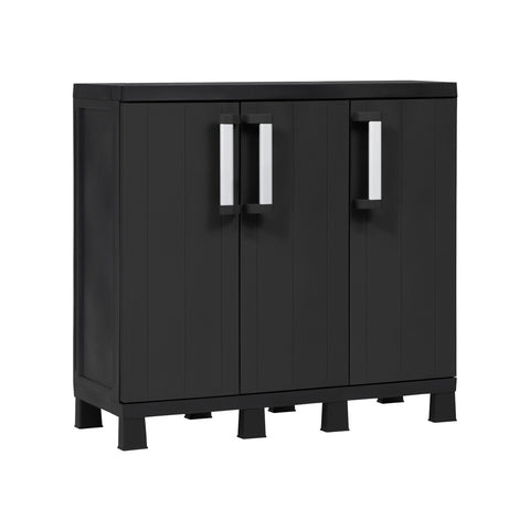 Low Cabinet with 3 Doors and 2 Adjustable Shelves 97x37x93cm