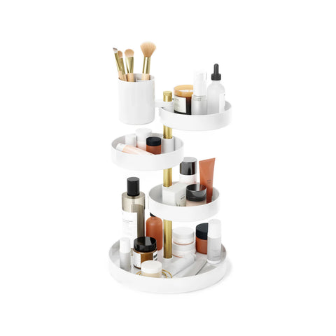5-tier rotating cosmetics organizer 23x35cm