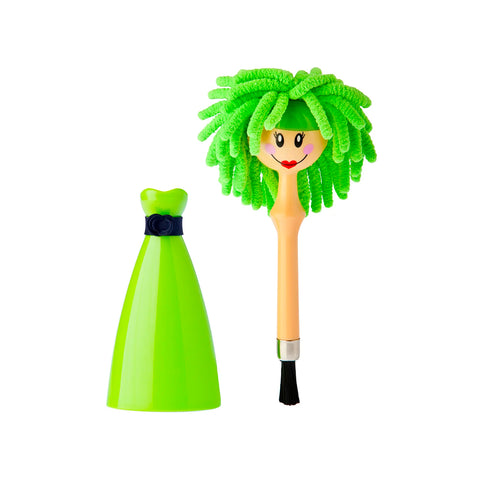 Green Microfiber Duster