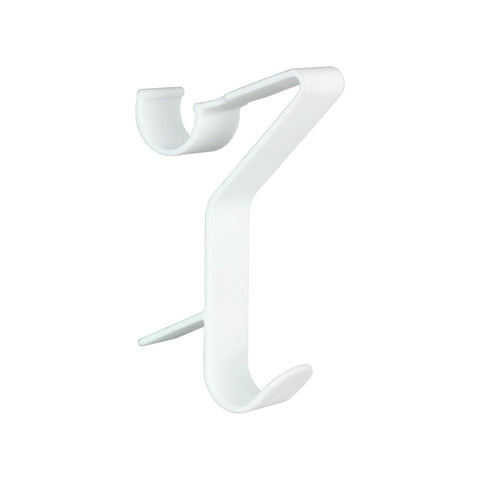 White Towel-Warmer Radiator Hook