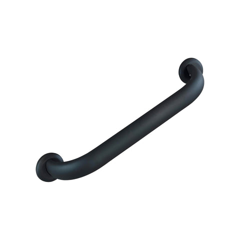 Premium Black Wall Grab Bar 43cm