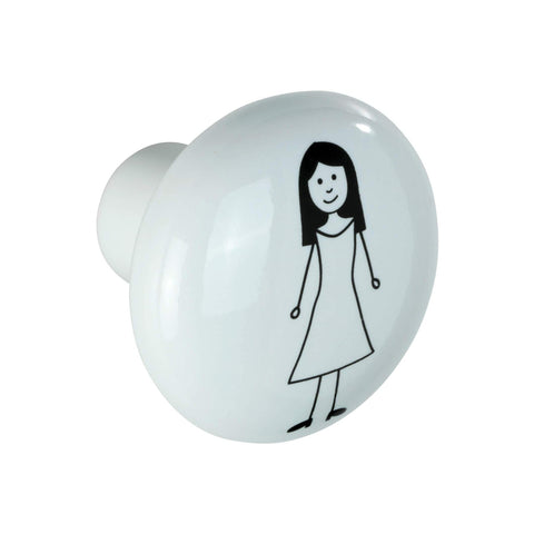 Modern wall hook D. 6x5cm