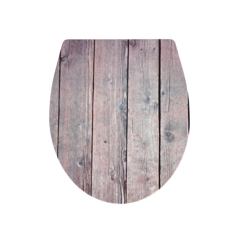 Duroplast Toilet Seat with Soft-Close Mechanism