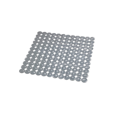 Gray shower mat 54x54cm