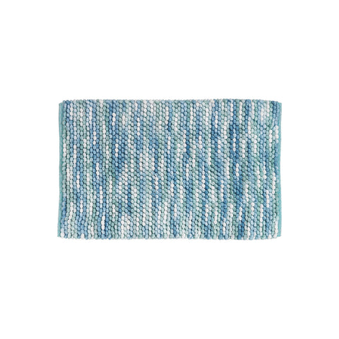 Blue bath mat 60x90cm