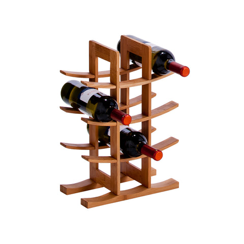 Wine rack shelf for 12 bottles