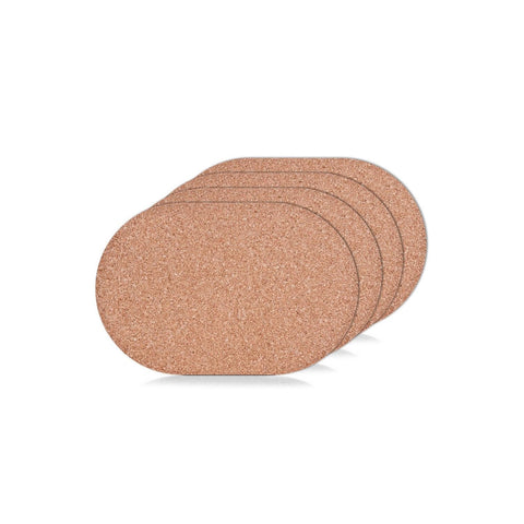 Set of 4 cork placemats 44x29cm