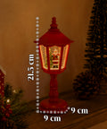 saint joy lampada natalizia con neve luci led e musica usb 2 colori ean 8050043128195
