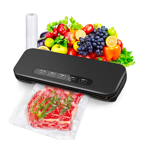 Vacuum Sealer with 10 Bags, 110W