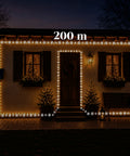 saint joy luci natalizie da esterno solari con telecomando 4 lunghezze ean 8050043128454