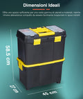 immagine-4-kombo-trolley-porta-attrezzi-a-2-vani-con-4-vassoi-portaminutiera-in-plastica-45x585x27cm-ean-8053340471841