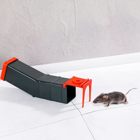 Reusable and Safe Plastic Mouse Trap 24x6x6 cm