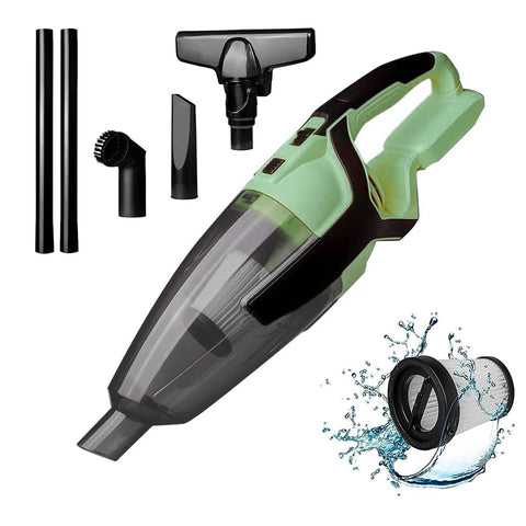 20V Cordless Vacuum Cleaner with 2 Floor Extension Tubes, 540ml - 230hz