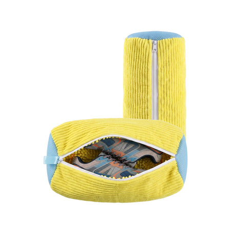 Set of 2 Chenille Washing Machine and Dryer Bags for Shoes and Delicate Garments 30x20x15 cm