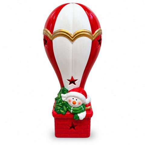 saint joy statuina natalizia in ceramica luminosa 26 cm con led 10 soggetti ean 8056819081961