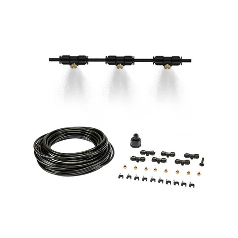 15 m Misting Irrigation Kit for Plants, Gazebos and Gardens