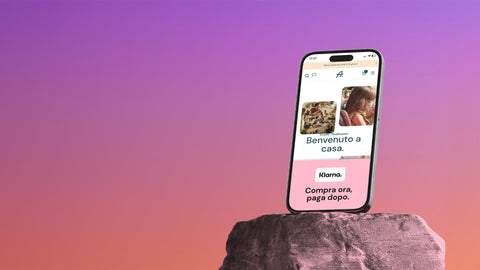 Shop with Klarna, pay at your own pace.