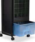 Raffrescatore Evaporativo ad Acqua 110W Portatile Silenzioso Serbatoio 5,5L Nero DCG Ean-8052780965347
